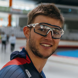 Mathieu Belloir, patineur français de l'équipe de France
