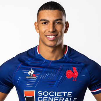 Aaron Grandidier-Nkanang, rugbyman de l'équipe de France