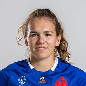 Alycia Christiaens, rugbywoman de l'équipe de France
