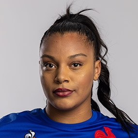 Ambre Mwayembe, rugbywoman de l'équipe de France