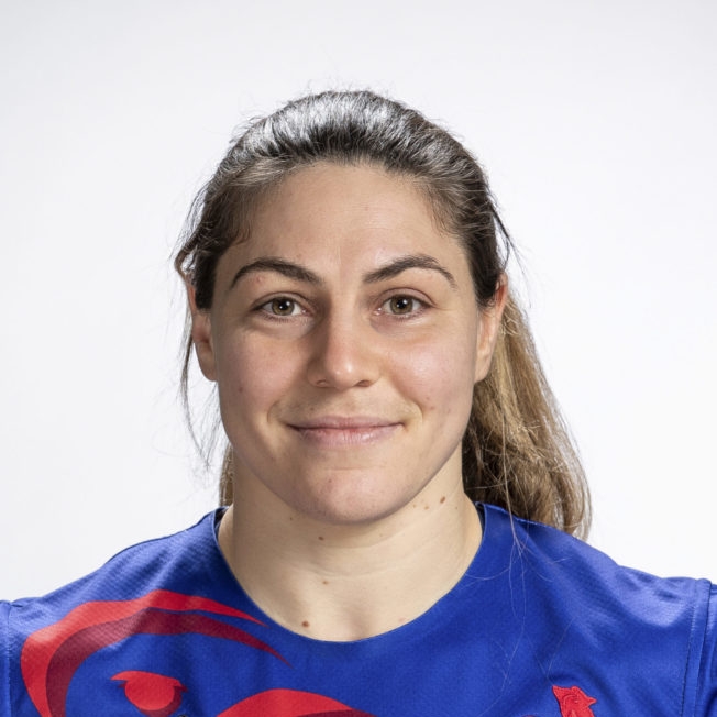 Chloé Pelle, rugbywoman de l'équipe de France
