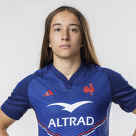 Cléo Hagel, rugbywoman de l'équipe de France