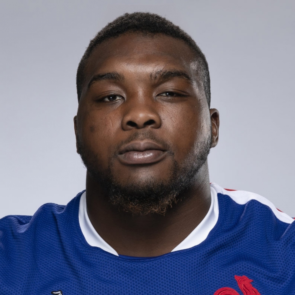 Demba Bamba, rugbyman de l'équipe de France