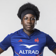 Hawa Tounkara, rugbywoman de l'équipe de France
