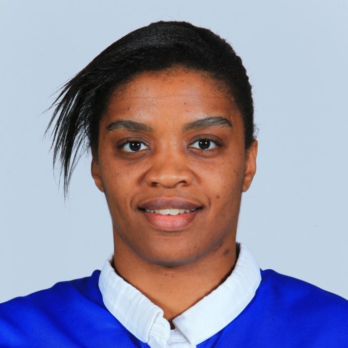 Katia Ambonguilat, rugbywoman de l'équipe de France