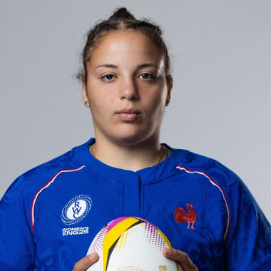 Laëtitia Bobo, rugbywoman de l'équipe de France