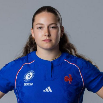 Marie Morland, rugbywoman de l'équipe de France