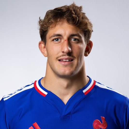 Oscar Jegou, rugbyman de l'équipe de France
