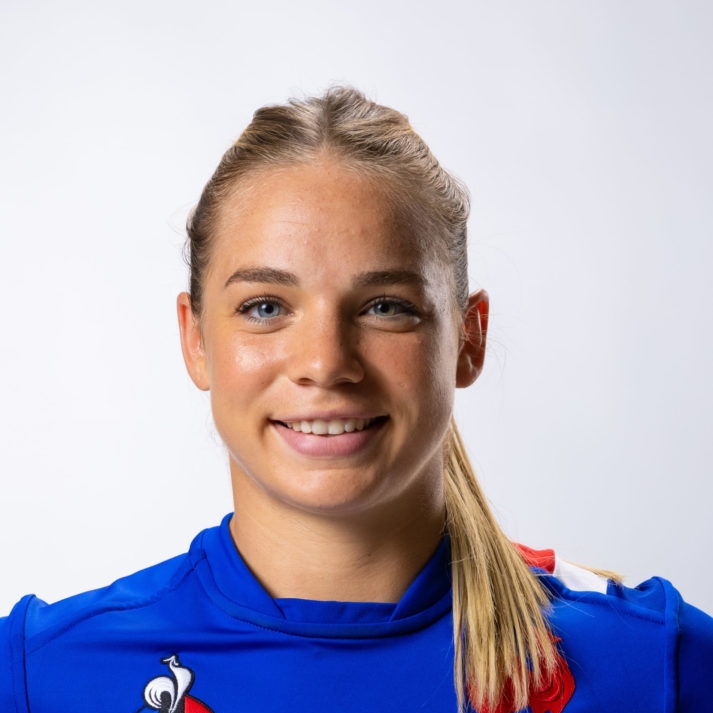 Romane Ménager, rugbywoman de l'équipe de France