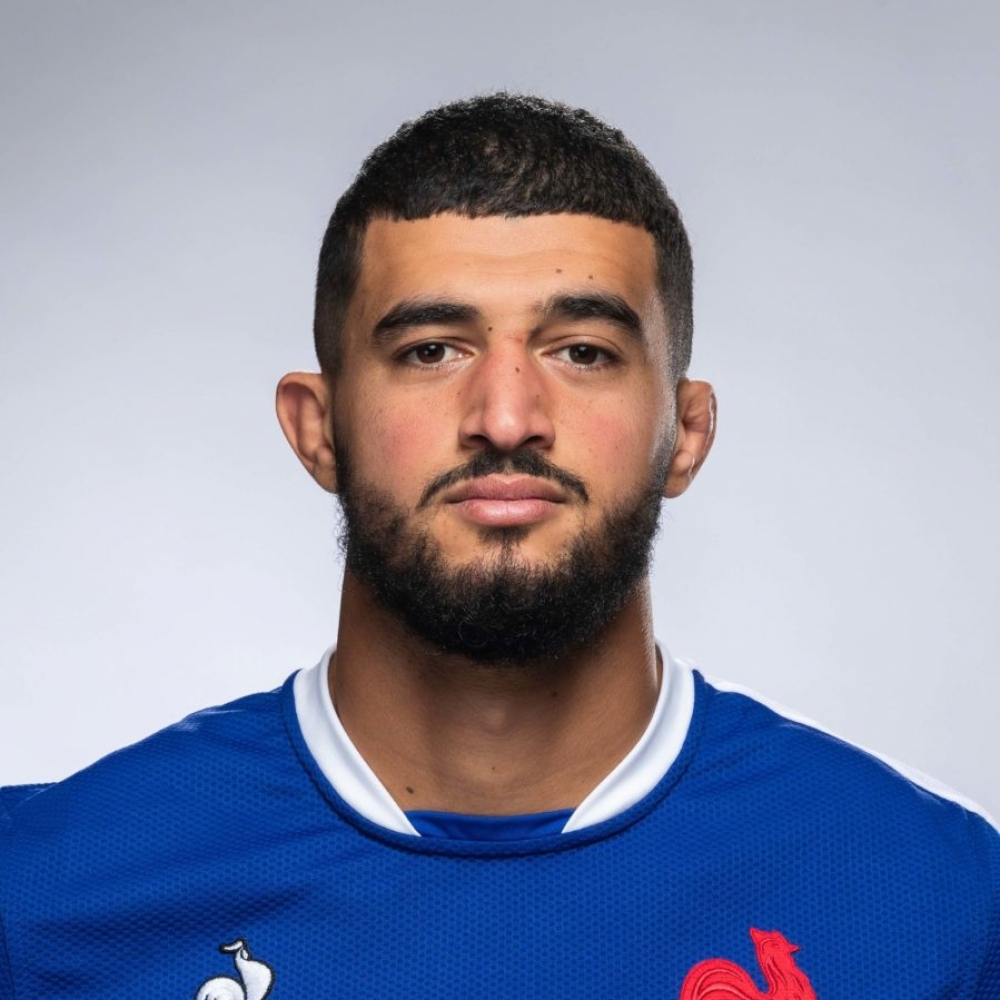 Swan Rebbadj, rugbyman de l'équipe de France