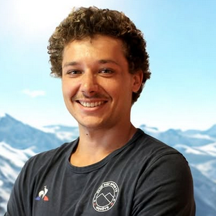 Thibaud Mouille, skieur français de l'équipe de France