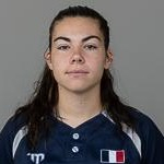 Enora Simon, softballeuse de l'équipe de France