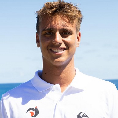 Kauli Vaast, surfeur français de l'équipe de France