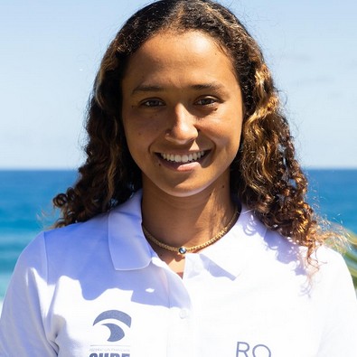 Vahiné Fierro, surfeuse française de l'équipe de France