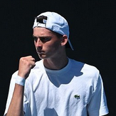 Antoine Ghibaudo, tennisman français de l'équipe de France