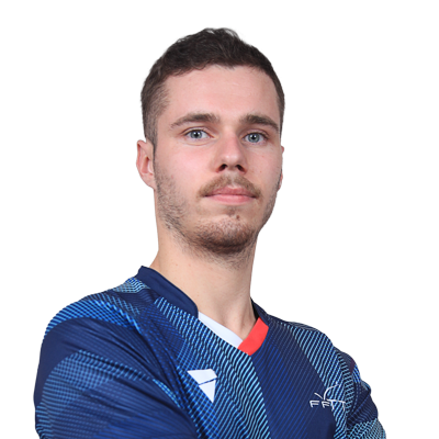 Esteban Dorr, pongiste français de l'équipe de France