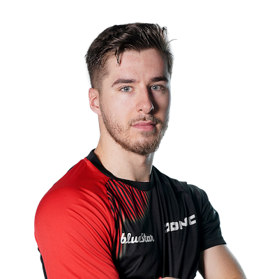 Florian Bourrassaud, pongiste français de l'équipe de France