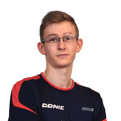 Irvin Bertrand, pongiste français de l'équipe de France