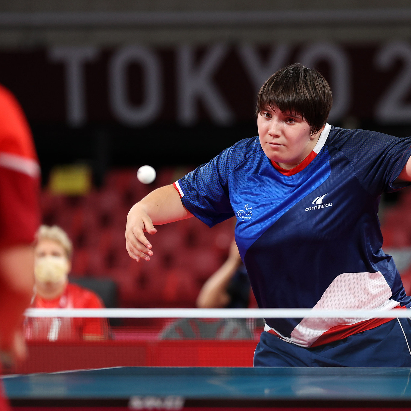 Léa Ferney, pongistes française de l'équipe de France