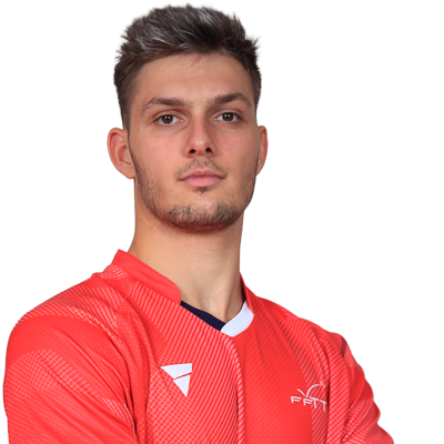 Lilian Bardet, pongiste français de l'équipe de France