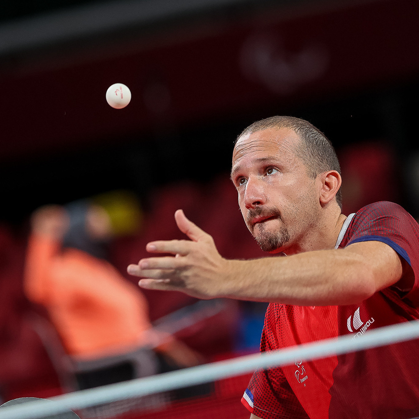 Nicolas Savant-Aira, pongiste français de l'équipe de France