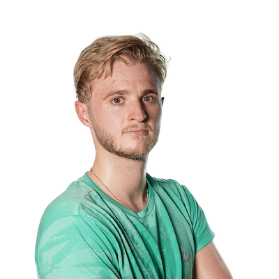 Romain Ruiz, pongiste français de l'équipe de France