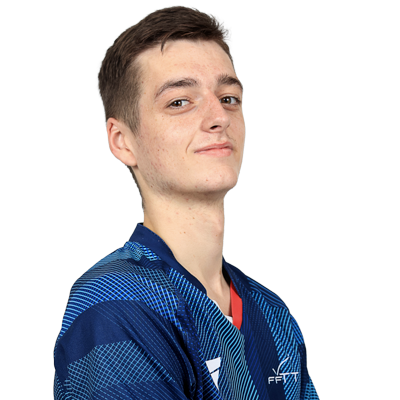 Thibault Poret, pongiste français de l'équipe de France
