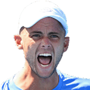 Enzo Couacaud, tennisman français de l'équipe de France