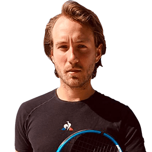 Lucas Pouille, tennisman français de l'équipe de France