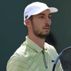 Luka Pavlovic, tennisman français de l'équipe de France