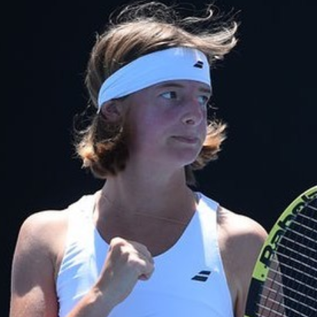 Manon Leonard, tenniswoman française de l'équipe de France