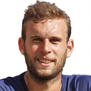 Mathias Bourgue, tennisman français de l'équipe de France