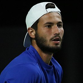 Titouan Droguet, tennisman français de l'équipe de France