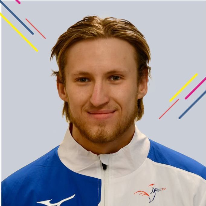 Théo Moczko, tireur français de l'équipe de France