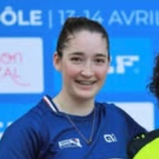 Nina Vabre, trialiste française de l'équipe de France