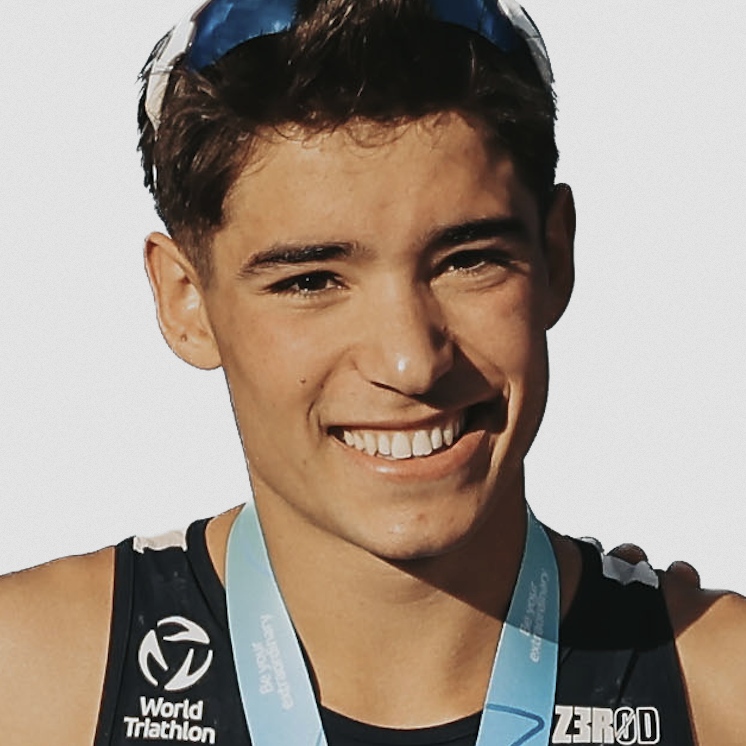 Nils Serre Gehri, triathlète français de l'équipe de France
