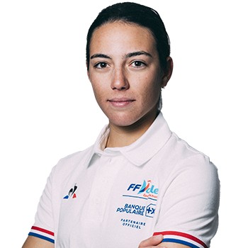 Lou Berthomieu, navigateur française de l'équipe de France