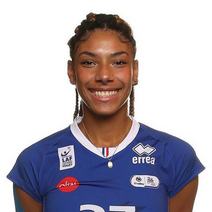 Aurore Mobisa, volleyeuse de l'équipe de France