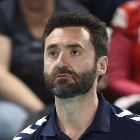 César Hernández, volleyeur de l'équipe de France