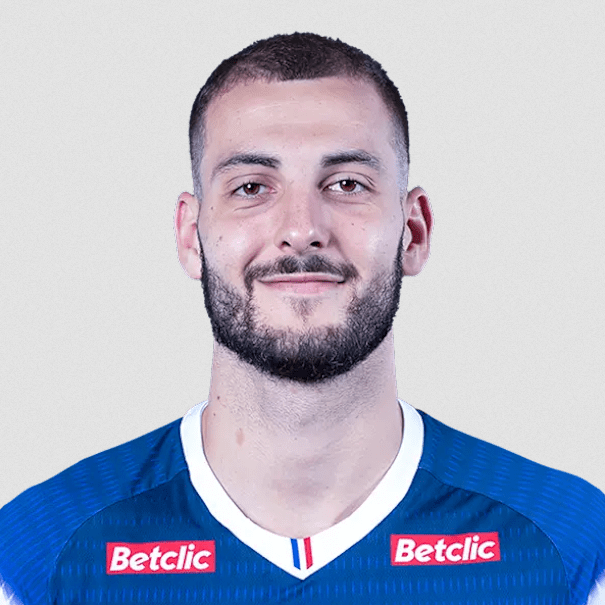 François Huetz, volleyeur de l'équipe de France