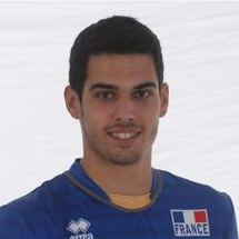 Jonas Aguenier, volleyeur de l'équipe de France