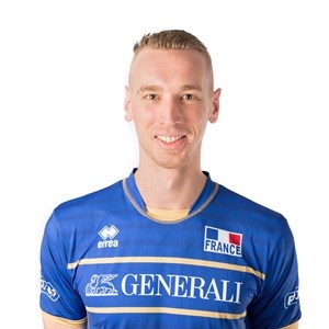 Kévin Le Roux, volleyeur de l'équipe de France