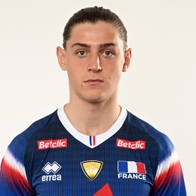 Noa Duflos Rossi, volleyeur de l'équipe de France