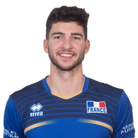 Timothée Carle, volleyeur de l'équipe de France