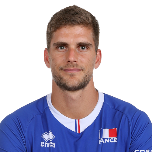 Trévor Clévenot, volleyeur de l'équipe de France