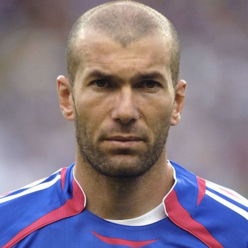 Zinédine Zidane, footballeur de l'équipe de France
